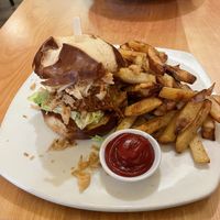 Bbq jackfruit sandwich  at Great Sage in Clarksville