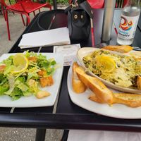 Caesar Salad and Artichoke Spinach Dip at Great Sage in Clarksville