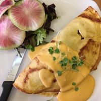 eggless omelet at Great Sage in Clarksville