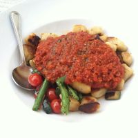 summer gnocchi at Great Sage in Clarksville