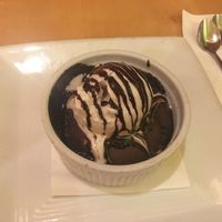 Molten lava cake at Great Sage in Clarksville