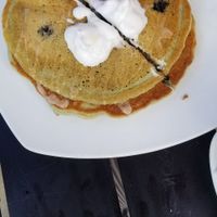 Blueberry pancakes at Great Sage in Clarksville