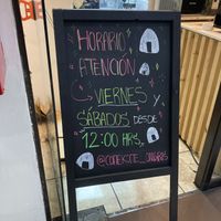 Opening hours  at Come Kome Onigiris in Santiago