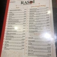   at The Rasoi in London