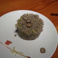 Truffle fried rice at Zǎozǐ Shù - Vegetarian Life Style - Yuanshen in Shanghai