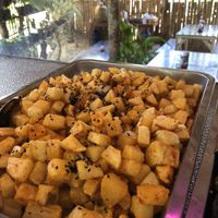 Sambal Roasted Potatoes  at Warung Balay in San Juan Siquijor