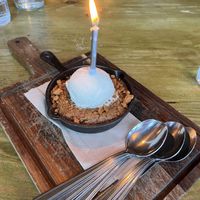 Bday biscoff cookie!  at The Oxford Blue in Oxford