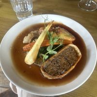 vegan roast (maybe the best vegan wellington I’ve ever had?)  at The Oxford Blue in Oxford