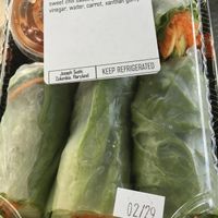 Spring rolls!! at Roots Market in Clarksville