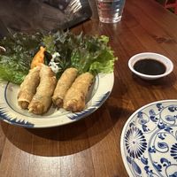 Spring rolls  at AOBABA Himeji in Himeji