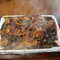 Mushroom teriyaki- delicious  at Yun Lai Ji in Shanghai