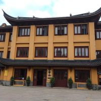 Restaurant front at gate at Yun Lai Ji in Shanghai