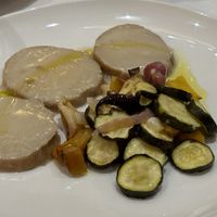 Scallops  at Il Lughino in Milan