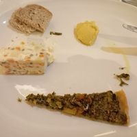 Appetizer plate. The original portion is twice the size of this. Forgot to take the photo beforehand! at Il Lughino in Milan