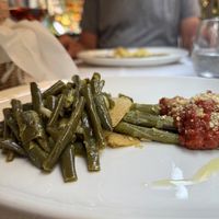 Secondo: Spargel, grüne Bohnen und Kichererbsen Crêpe   at Il Lughino in Milan
