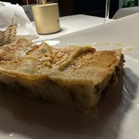 Eggplant lasagne   at Il Lughino in Milan