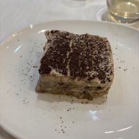 tiramisu  at Il Lughino in Milan