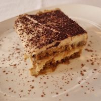 Tiramisu at Il Lughino in Milan