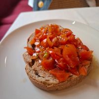 Bruschetta at Il Lughino in Milan