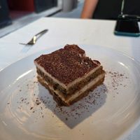 Tiramisu at Il Lughino in Milan