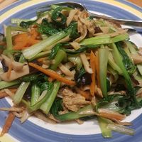 Noodles at Veggie Gather in Shanghai