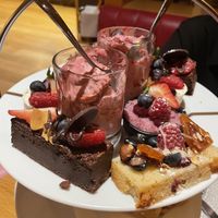Dessert selection   at The Fitzwilliam Hotel Belfast in Belfast