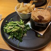Mushroom pie  at The Fitzwilliam Hotel Belfast in Belfast