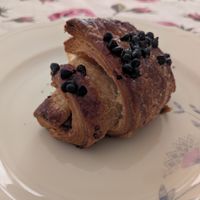 Cornetto type thing with chocolate! at Tesori del Mulino in Savona