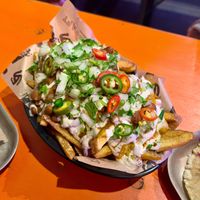 Vegan Loaded Fries  at Overdraft in Southampton