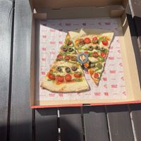 Vegan Queen pizza  at Hell's Pizza in Buenos Aires