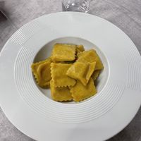 Tortello alla zucca  at Bistromeet in Mantova