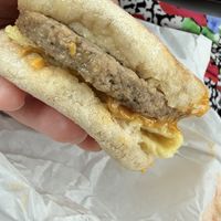 Vegan breakfast sandwich   at Catahoula Coffee Co in Richmond