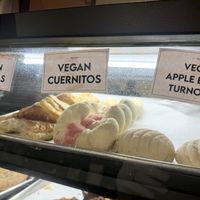 Vegan concha, cuernito, turnover   at Catahoula Coffee Co in Richmond
