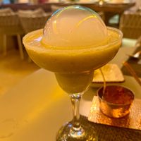 Spicy avocado margarita  at Naans & Curries  in Tamarindo
