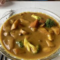 Vegetable curry   at Huì Yuán Sù Shí Fāng 慧缘素食坊 Lotus Vegan in Shanghai