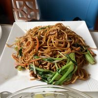 Vegetable noodles   at Huì Yuán Sù Shí Fāng 慧缘素食坊 Lotus Vegan in Shanghai