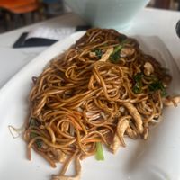 Noodle dish   at Huì Yuán Sù Shí Fāng 慧缘素食坊 Lotus Vegan in Shanghai
