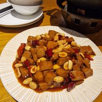 Sweet sour pork at Huì Yuán Sù Shí Fāng 慧缘素食坊 Lotus Vegan in Shanghai