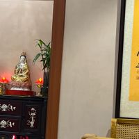 Nice interiorr  at Huì Yuán Sù Shí Fāng 慧缘素食坊 Lotus Vegan in Shanghai