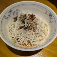 dandan noodles at Huì Yuán Sù Shí Fāng 慧缘素食坊 Lotus Vegan in Shanghai