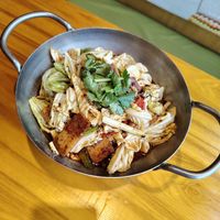 Cabbage and tofu. My favourite! at Huì Yuán Sù Shí Fāng 慧缘素食坊 Lotus Vegan in Shanghai