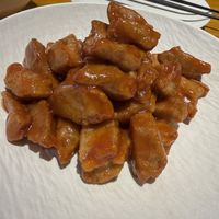 Orange Chicken  at Huì Yuán Sù Shí Fāng 慧缘素食坊 Lotus Vegan in Shanghai