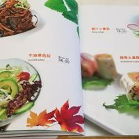 Menu at Huì Yuán Sù Shí Fāng 慧缘素食坊 Lotus Vegan in Shanghai