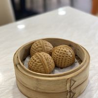 Walnut buns  at Huì Yuán Sù Shí Fāng 慧缘素食坊 Lotus Vegan in Shanghai