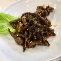 Fried mushrooms  at Huì Yuán Sù Shí Fāng 慧缘素食坊 Lotus Vegan in Shanghai
