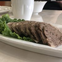 Cold sliced “beef" at Huì Yuán Sù Shí Fāng 慧缘素食坊 Lotus Vegan in Shanghai