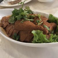 Chili chickn (must try) at Huì Yuán Sù Shí Fāng 慧缘素食坊 Lotus Vegan in Shanghai