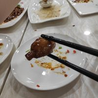 Delicious 'ribs' at Huì Yuán Sù Shí Fāng 慧缘素食坊 Lotus Vegan in Shanghai