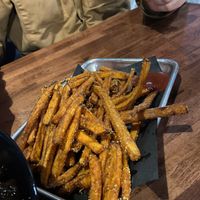 sweet potato fries  #Veganuary at Brown Bag Burger  in Flagstaff