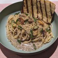 Creamy Truffle (540PHP | 9.6$) at Aubrie's Plant-Based Cuisine in El Nido